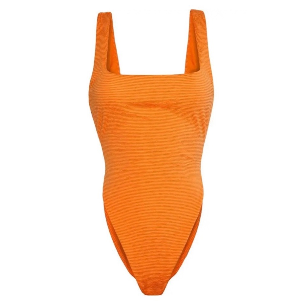 NEW Mara Hoffman Idalia One Piece Saffron